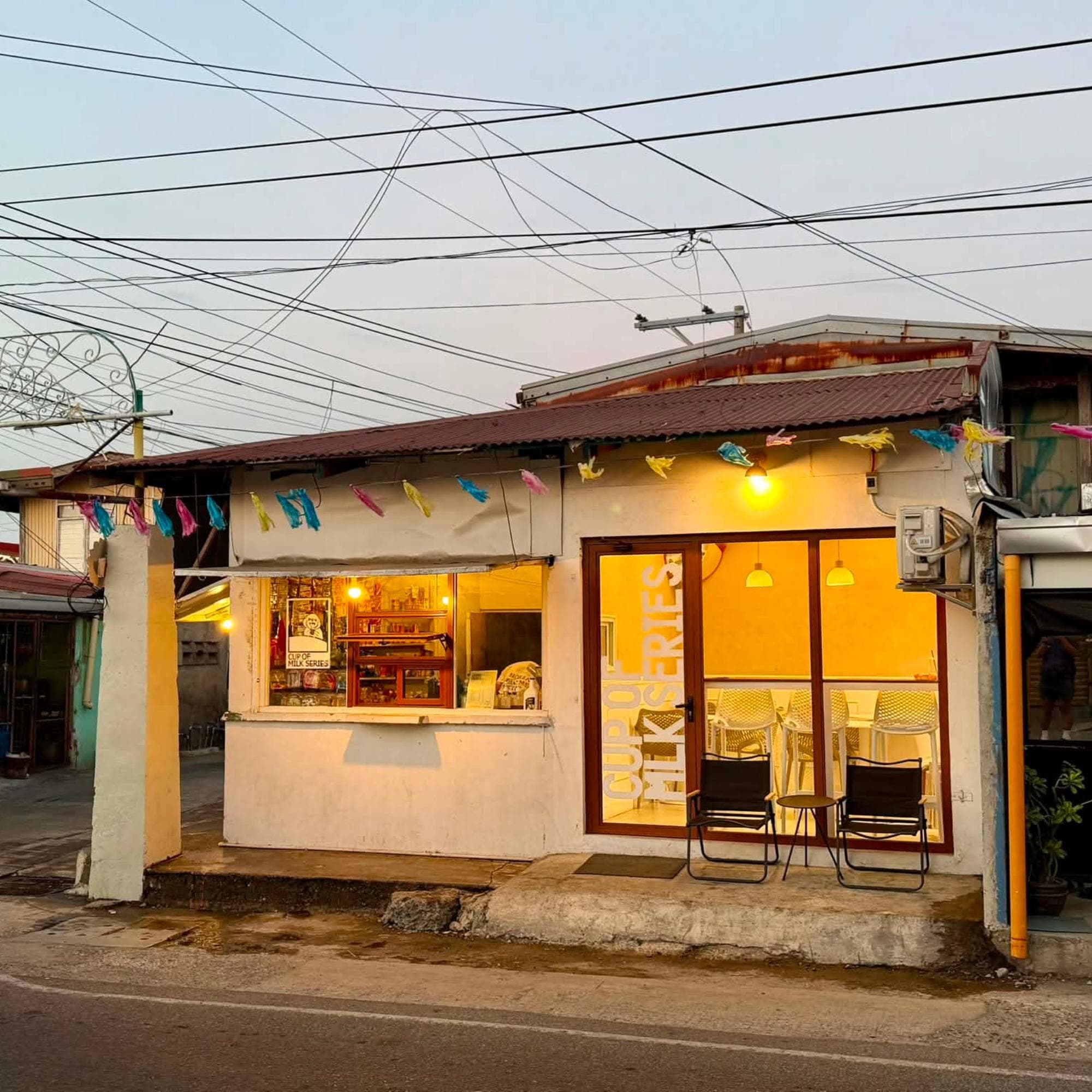 Cup Of Mlk Series storefront along Las Vegas Street in Dagupan City